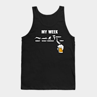 Funny Beer Gift Weekend Tank Top